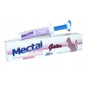 Mectal Vermifugo Felino Pasta - 3,6 g Mectal Vermifugo Felino Pasta - 3,6 g